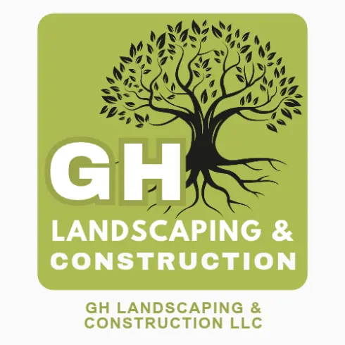Logo GH Landscaping and COnstruction LLC